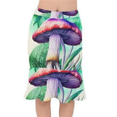 Prestidigitation And Legerdemain Short Mermaid Skirt by GardenOfOphir