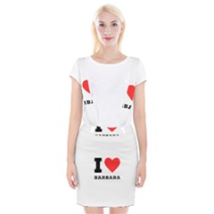 I Love Barbara Braces Suspender Skirt by ilovewhateva