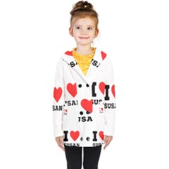 I Love Susan Kids  Double Breasted Button Coat by ilovewhateva