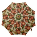 Flowers Leaves Pattern Flora Botany Drawing Art Hook Handle Umbrellas (Medium) View1