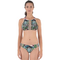 Craft Mushroom Perfectly Cut Out Bikini Set by GardenOfOphir