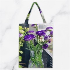 Cute Flower Wallpaper Classic Tote Bag by artworkshop