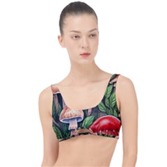 Rustic Mushroom The Little Details Bikini Top by GardenOfOphir