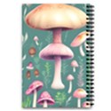 Tiny Historical Mushroom 5.5  x 8.5  Notebook View2