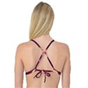 Sunset Ocean Beach Water Tropical Island Vacation 5 Reversible Tri Bikini Top View4