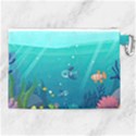 Ai Generated Ocean Sea Fish Aquatic Water Nature 2 Canvas Cosmetic Bag (XL) View2