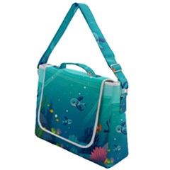 Ai Generated Ocean Sea Fish Aquatic Water Nature 2 Box Up Messenger Bag by Pakemis