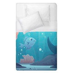 Ai Generated Ocean Sea Fish Aquatic Water Nature 4 Duvet Cover (single Size) by Pakemis