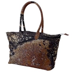 Rustic Charm Abstract Print Canvas Shoulder Bag by dflcprintsclothing
