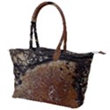 Rustic Charm Abstract Print Canvas Shoulder Bag View1