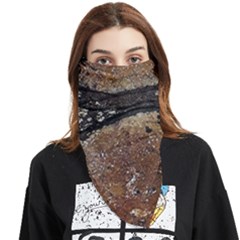 Rustic Charm Abstract Print Face Covering Bandana (triangle) by dflcprintsclothing