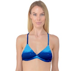 Ai Generated Ocean Sea Fish Underwater Water Reversible Tri Bikini Top by Pakemis