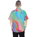 Fluid Art - Contemporary And Flowy Men s Hawaii Shirt View2