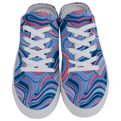 Fluid Art - Abstract And Modern Half Slippers by GardenOfOphir