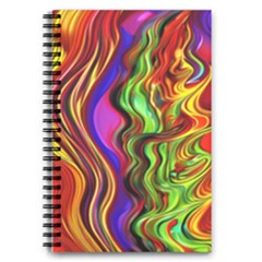 Swirls And Curls 5 5  X 8 5  Notebook by GardenOfOphir