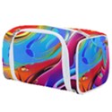 Abstract Fluid Art Toiletries Pouch View1