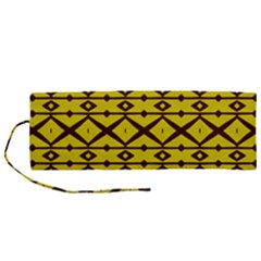 Pattern 16 Roll Up Canvas Pencil Holder (m) by GardenOfOphir