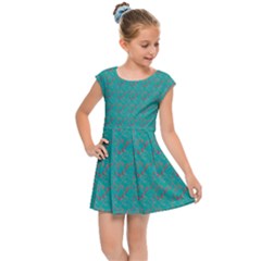 Flowers Kids  Cap Sleeve Dress by Sparkle