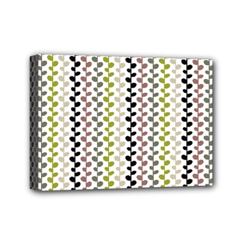 Pattern 51 Mini Canvas 7  X 5  (stretched) by GardenOfOphir