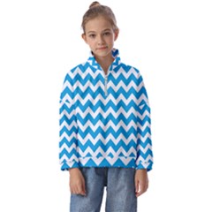 Pattern 119 Kids  Half Zip Hoodie by GardenOfOphir