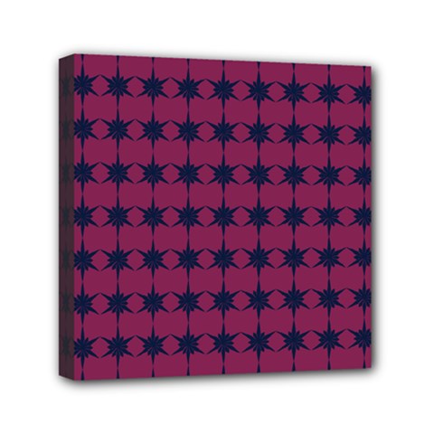 Pattern 140 Mini Canvas 6  X 6  (stretched) by GardenOfOphir