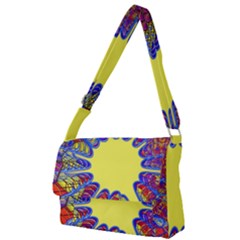 Explosion Big Bang Colour Structure Full Print Messenger Bag (l) by Semog4