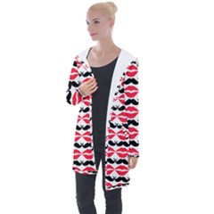 Pattern 169 Longline Hooded Cardigan by GardenOfOphir