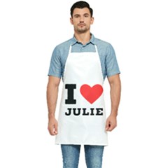 I Love Julie Kitchen Apron by ilovewhateva