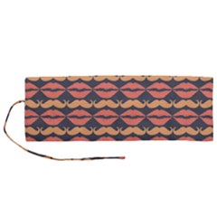 Pattern 175 Roll Up Canvas Pencil Holder (m) by GardenOfOphir