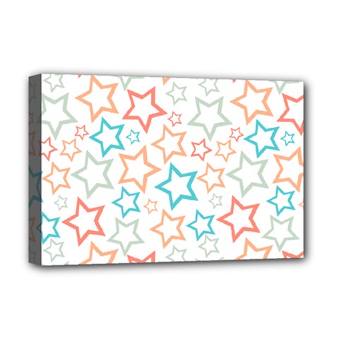 Background Pattern Texture Design Deluxe Canvas 18  X 12  (stretched) by Semog4