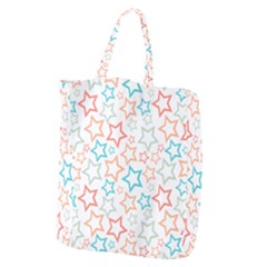 Background Pattern Texture Design Giant Grocery Tote by Semog4