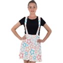 Background Pattern Texture Design Velvet Suspender Skater Skirt View1