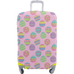 Egg Easter Eggs Pastel Digital Art Luggage Cover (large) by Semog4