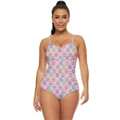 Egg Easter Eggs Pastel Digital Art Retro Full Coverage Swimsuit by Semog4