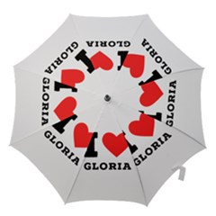 I Love Gloria  Hook Handle Umbrellas (small) by ilovewhateva