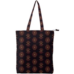 Pattern Floral Texture Icons Double Zip Up Tote Bag by Semog4