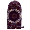 Rosette Kaleidoscope Mosaic Abstract Background Microwave Oven Glove View1