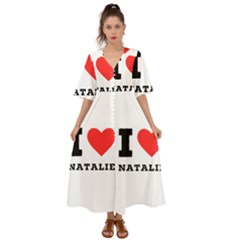 I Love Natalie Kimono Sleeve Boho Dress by ilovewhateva