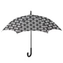 Modern Chic Vector Camera Illustration Pattern Hook Handle Umbrellas (Small) View3