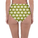 Modern Chic Vector Camera Illustration Pattern Reversible High-Waist Bikini Bottoms View2