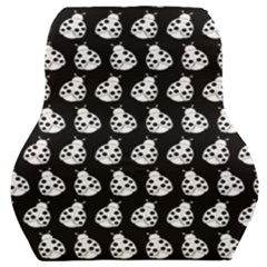 Ladybug Vector Geometric Tile Pattern Car Seat Back Cushion  by GardenOfOphir