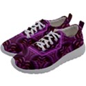 Rosette Mosaic Kaleidoscope Abstract Background Mens Athletic Shoes View2
