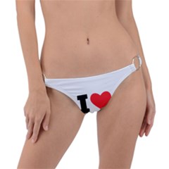 I Love Harold Ring Detail Bikini Bottoms by ilovewhateva