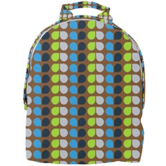 Colorful Leaf Pattern Mini Full Print Backpack by GardenOfOphir