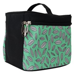 Leaves-015 Make Up Travel Bag (small) by nateshop