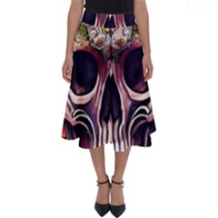 Bone Cute Perfect Length Midi Skirt by GardenOfOphir