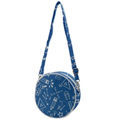 Education Crossbody Circle Bag by nateshop