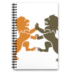 Lions Animals Wild Cats 5 5  X 8 5  Notebook by Semog4