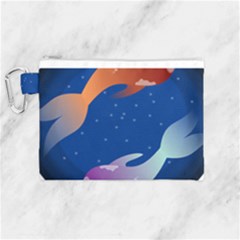 Koi Fish Carp Water Nature Animal Canvas Cosmetic Bag (medium) by Semog4