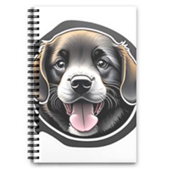 Dog Animal Puppy Pooch Pet 5 5  X 8 5  Notebook by Semog4